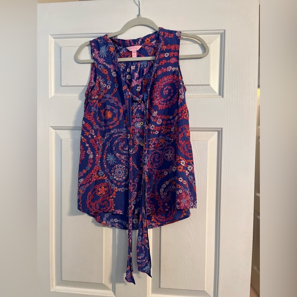 Lilly Pulitzer sleeveless blouse